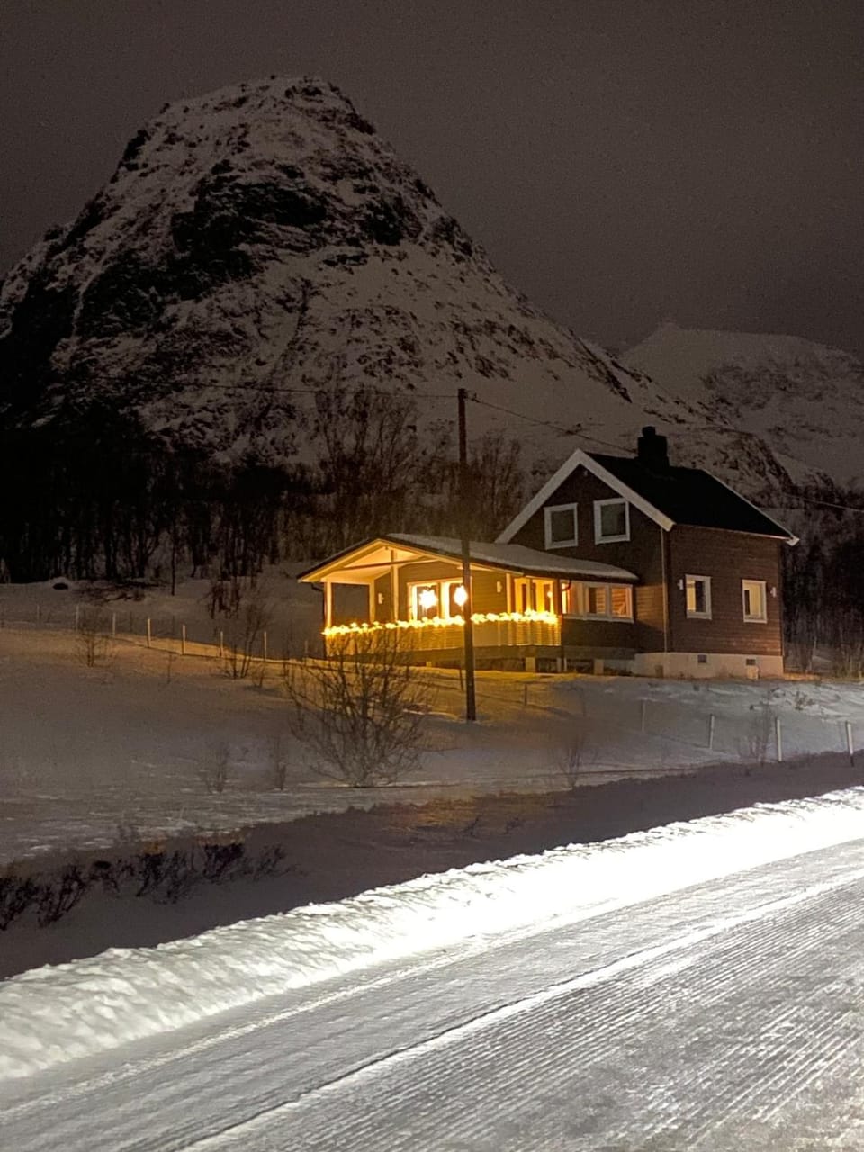 A rural house with a scenic location Apartment in Troms Og Finnmark