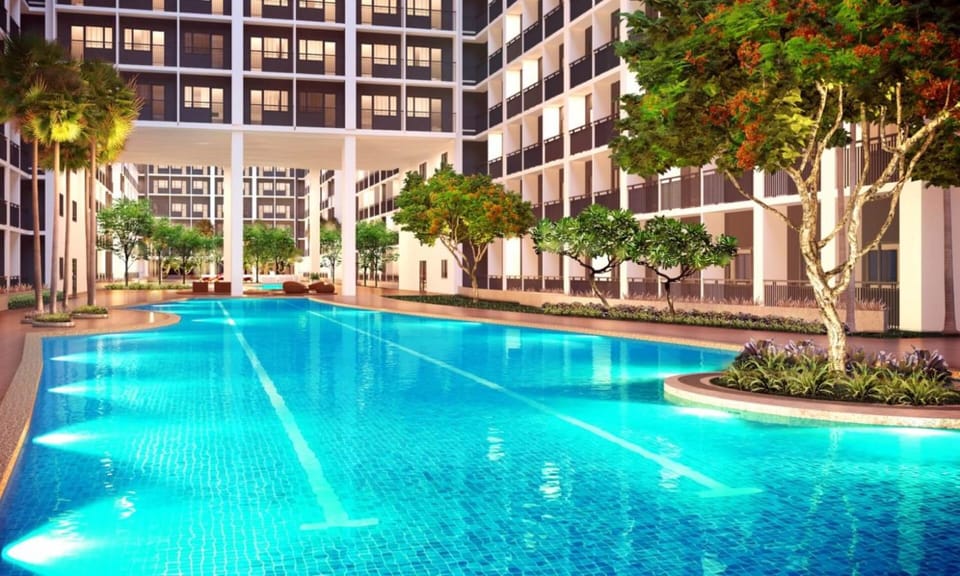 Pool view, Swimming pool