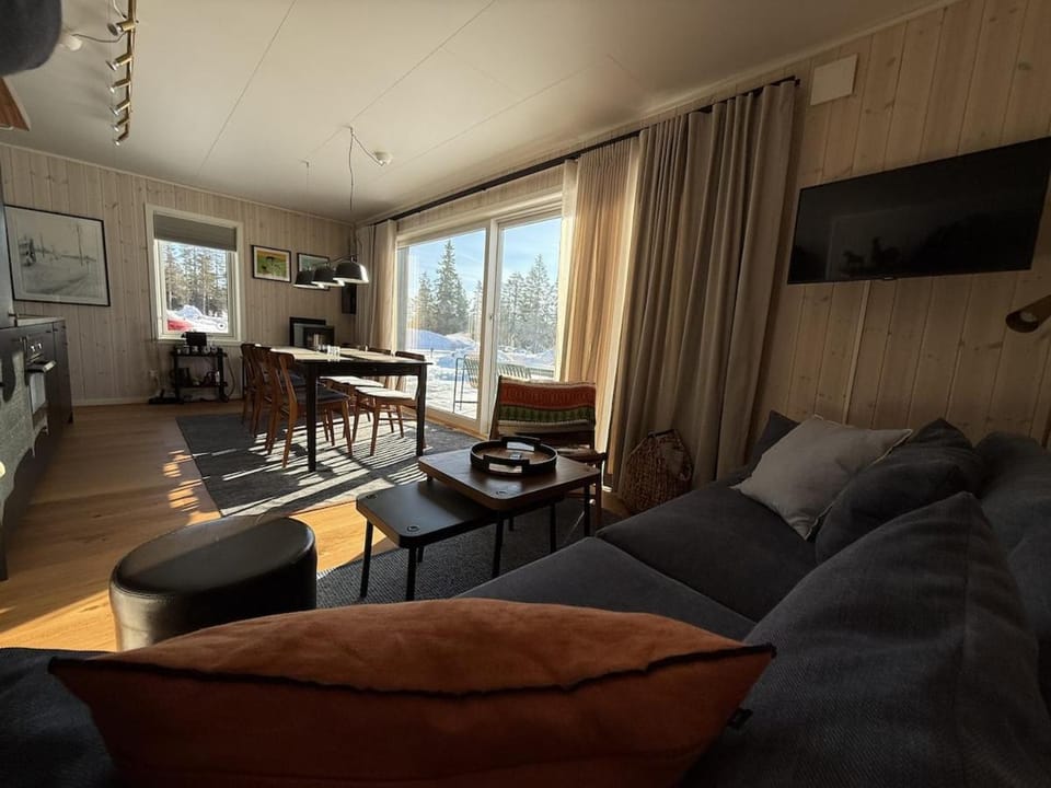 TV and multimedia, Living room, Seating area, Dining area