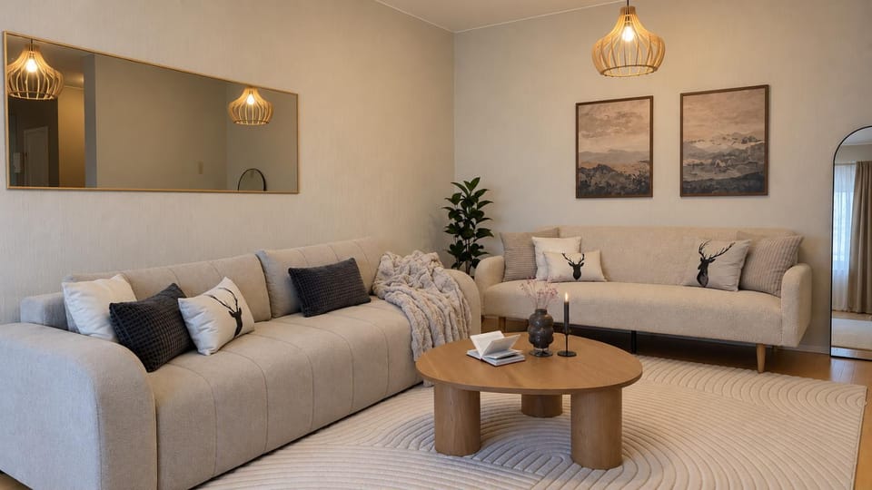 Aurora Riverside I 3BR - Parking - Near Arktikum Apartment in Rovaniemi