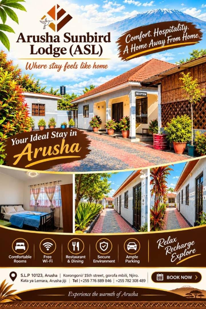 Arusha Sunbird Lodge Hotel in Arusha