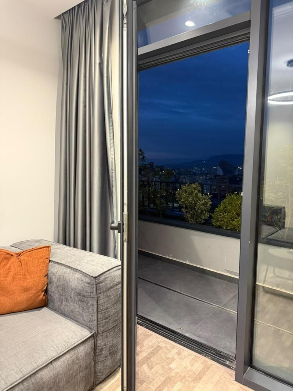Patio, Natural landscape, View (from property/room), Living room, Seating area