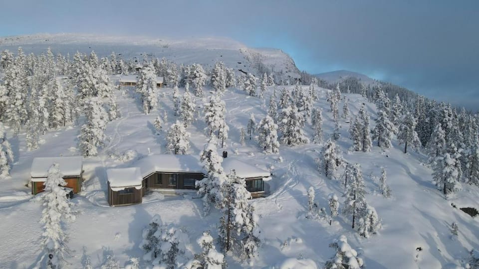 Day, Natural landscape, Winter, Mountain view