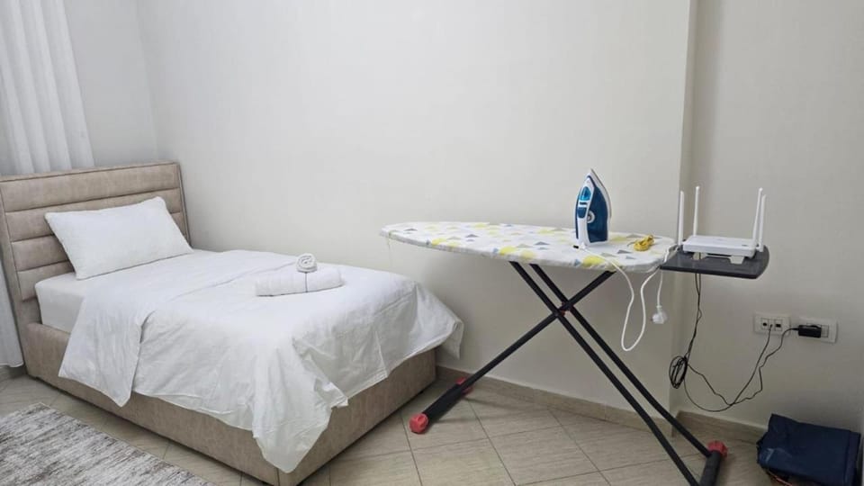 Bed, flat iron
