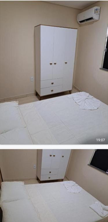 Bed, Bedroom, wardrobe, air conditioner