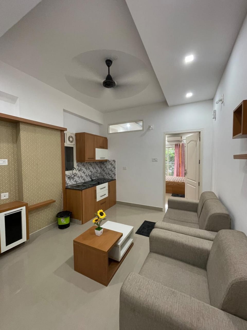 Divine Homes VYK Premium 1 Bhk Apartment 7 min walk from Guruwayur Temple Apartment in Kerala