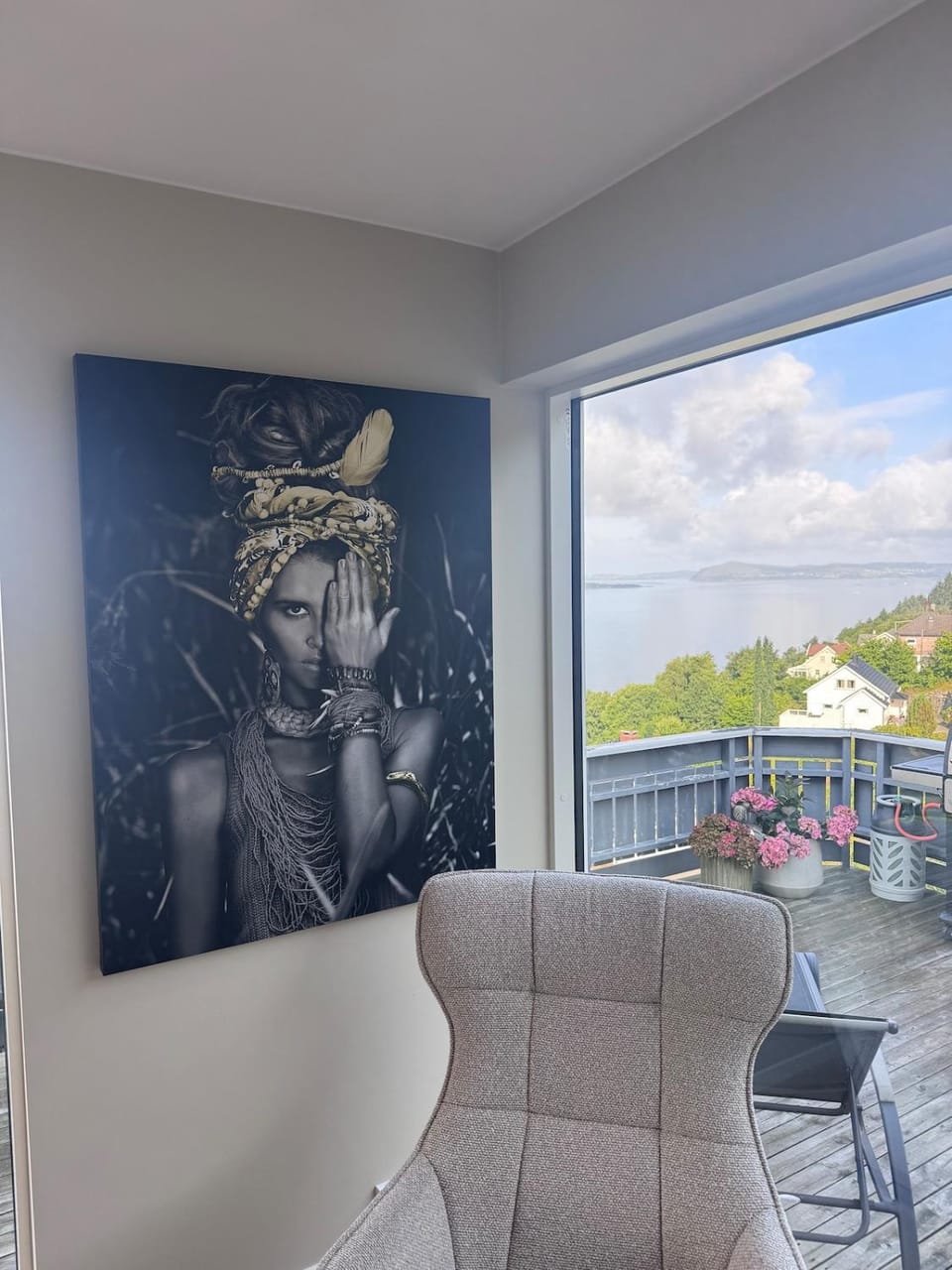 Villa with fjord view, cinema room, close to the Pulpit Rock Villa in Rogaland