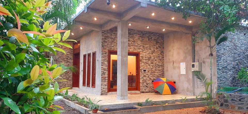Property building, Garden view