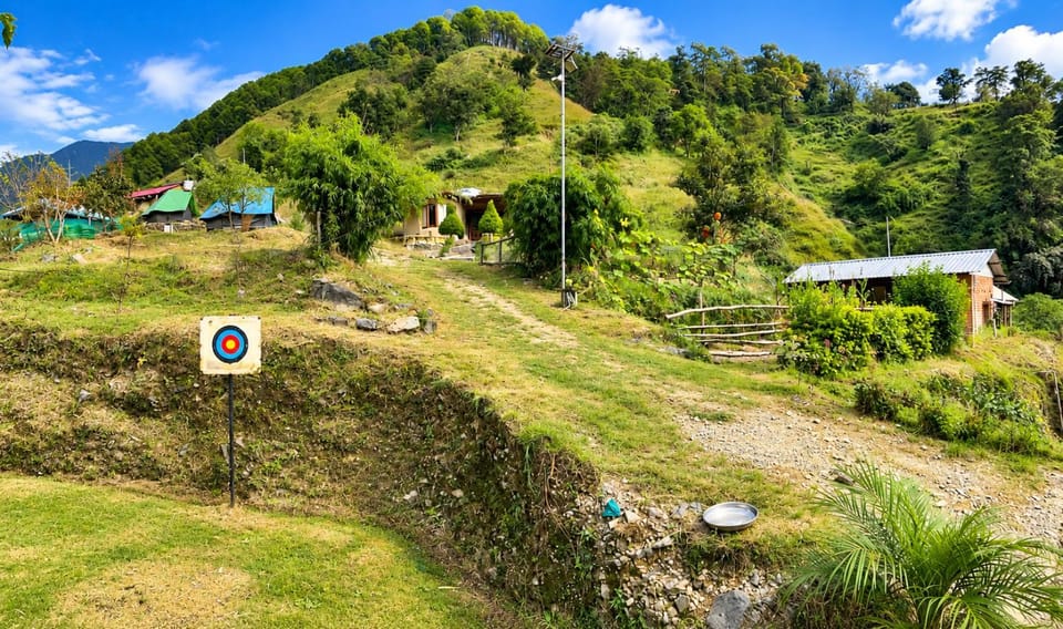 Trika Stays And Cafe Cob House Bir Himachal Pradesh Vacation rental in Himachal Pradesh