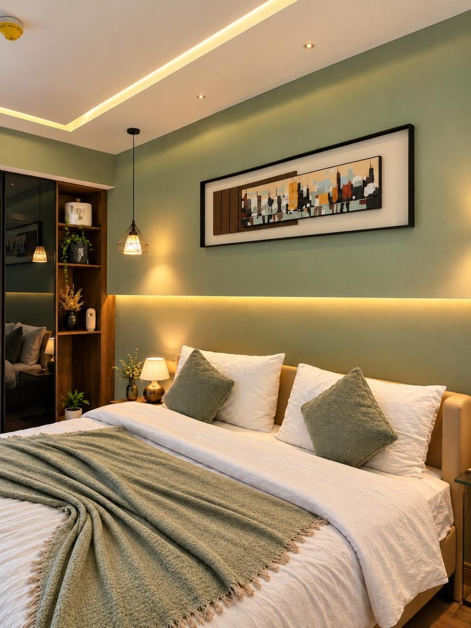 Bed, Bedroom