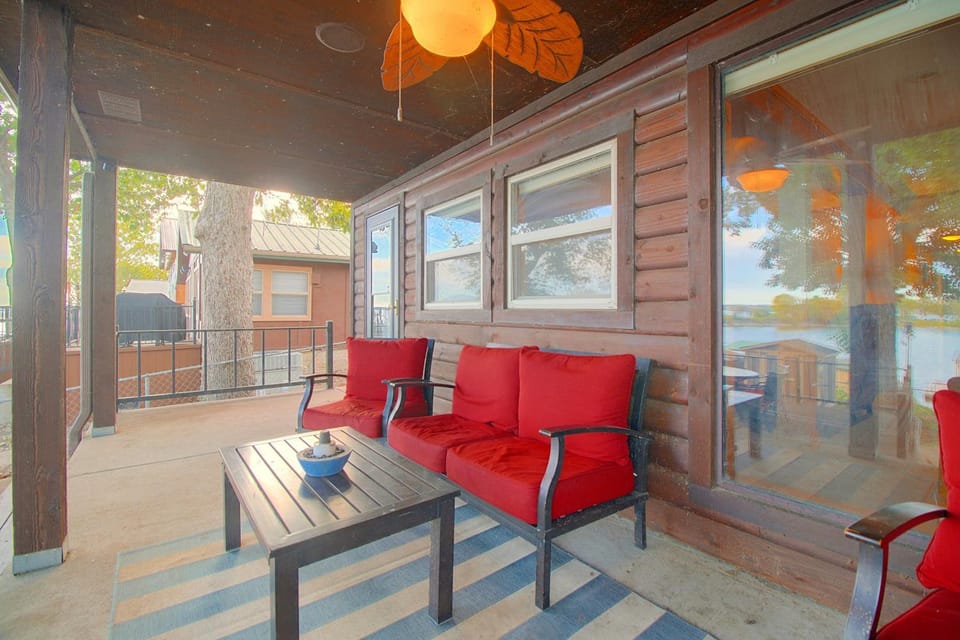 Lakefront Home w/ Dock & Views in Grove House in Grove