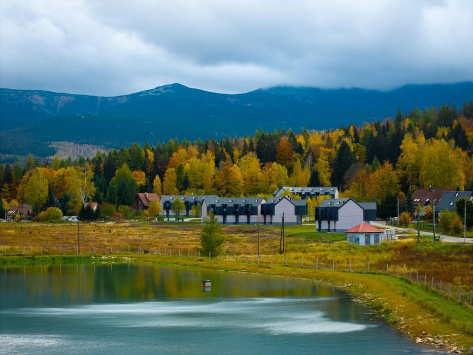 Property building, Natural landscape, Mountain view