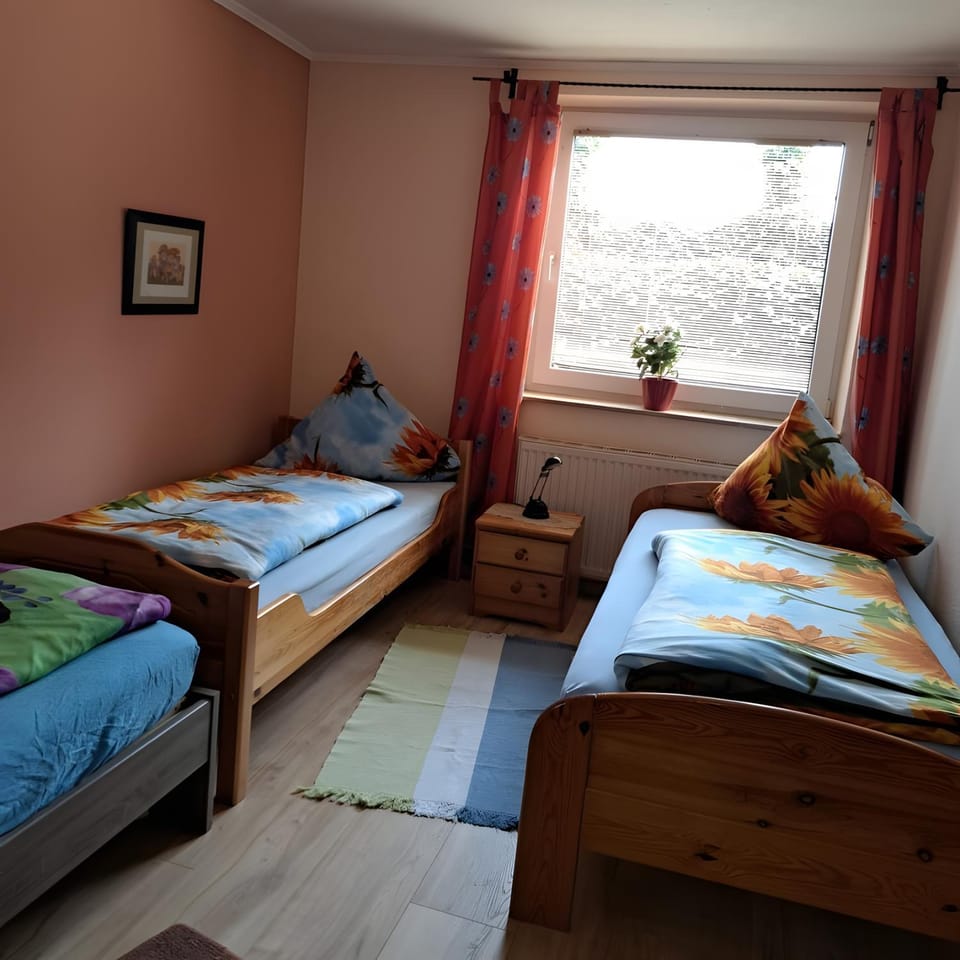 Property building, Living room, Bedroom