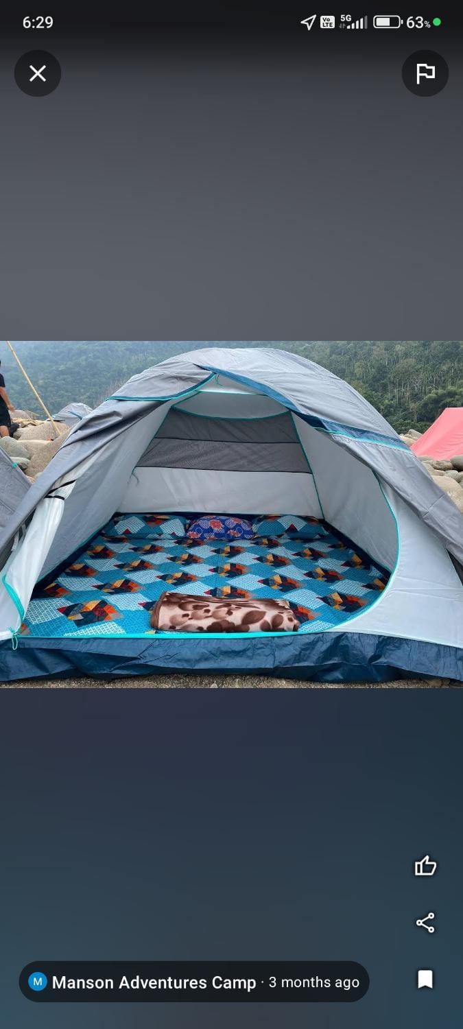 Vicky Riverside Camps - Shnongpdeng Campground/ 
RV Resort in India