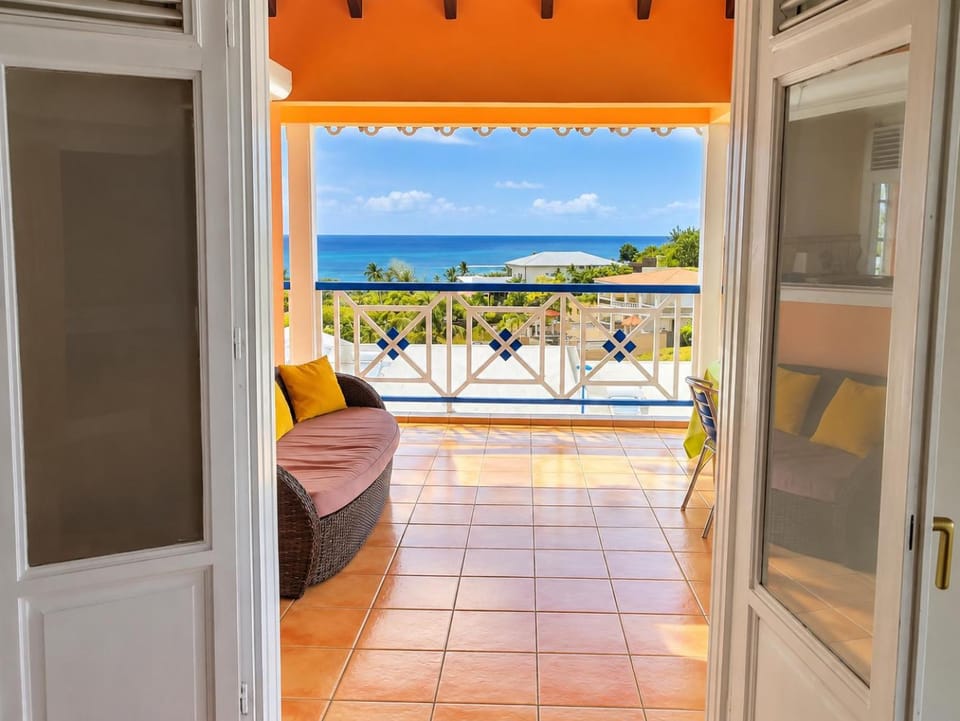 View (from property/room), Balcony/Terrace, Sea view