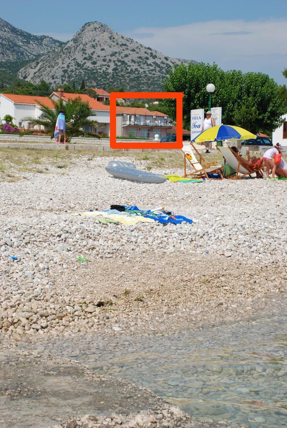 Beach, Area and facilities