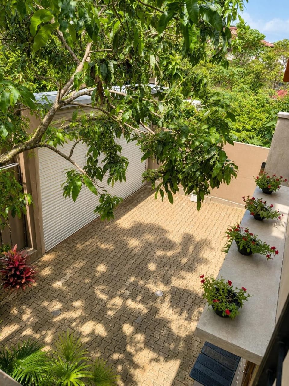 Property building, Garden, Parking