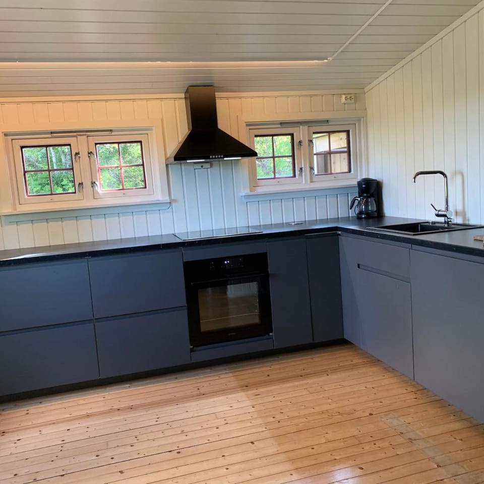 Cabin at Gautestad with charging facilities for electric cars! Cabin in Norway