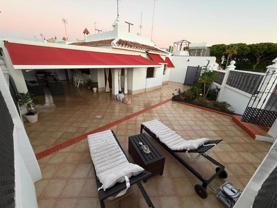 Property building, Living room, Swimming pool