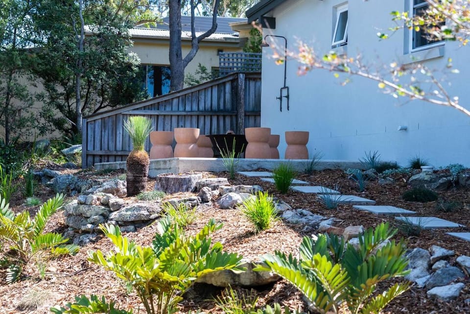 Patio, Natural landscape, Garden, Seating area