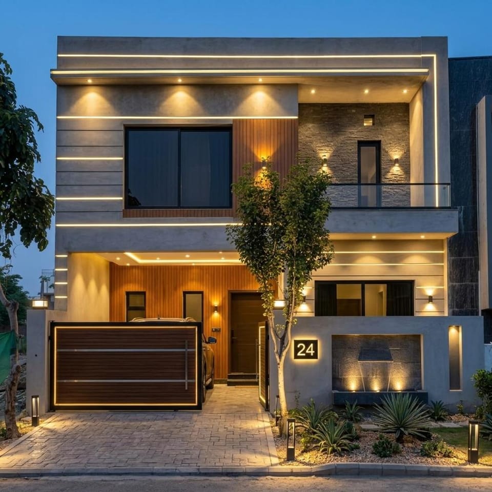 Property building, Night