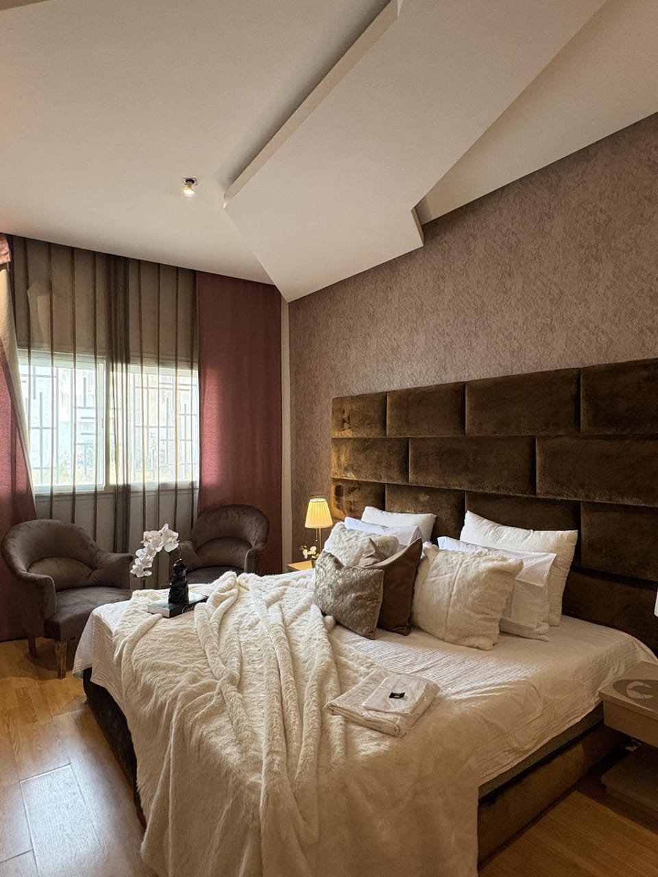 Anfa Prestige Apartment - Fireplace and 3 Bedrooms Apartment in Casablanca