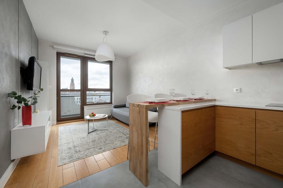 TV and multimedia, Kitchen or kitchenette, dishwasher, oven, stove