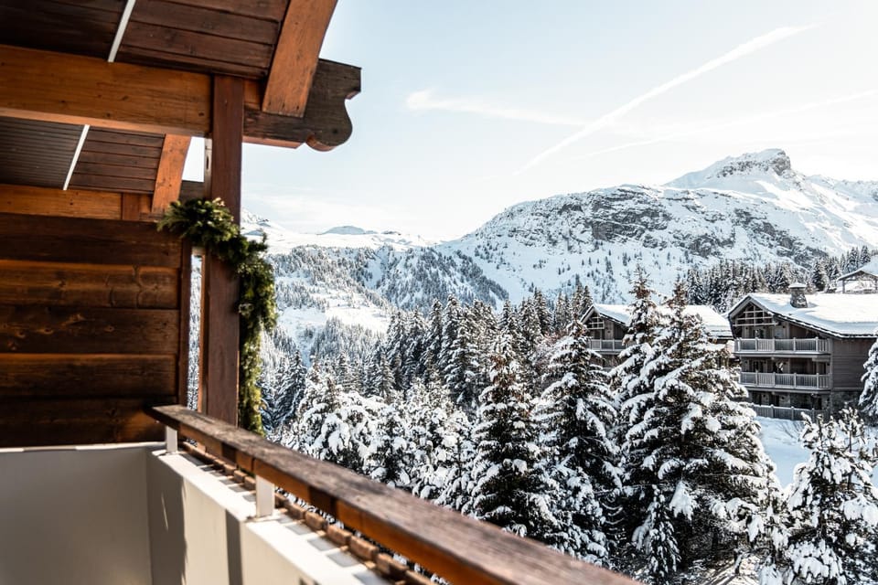 Day, Natural landscape, Winter, View (from property/room), Balcony/Terrace, Mountain view