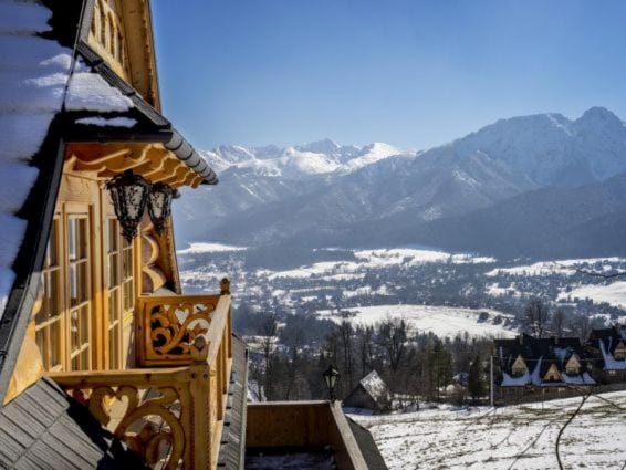 Winter, Mountain view