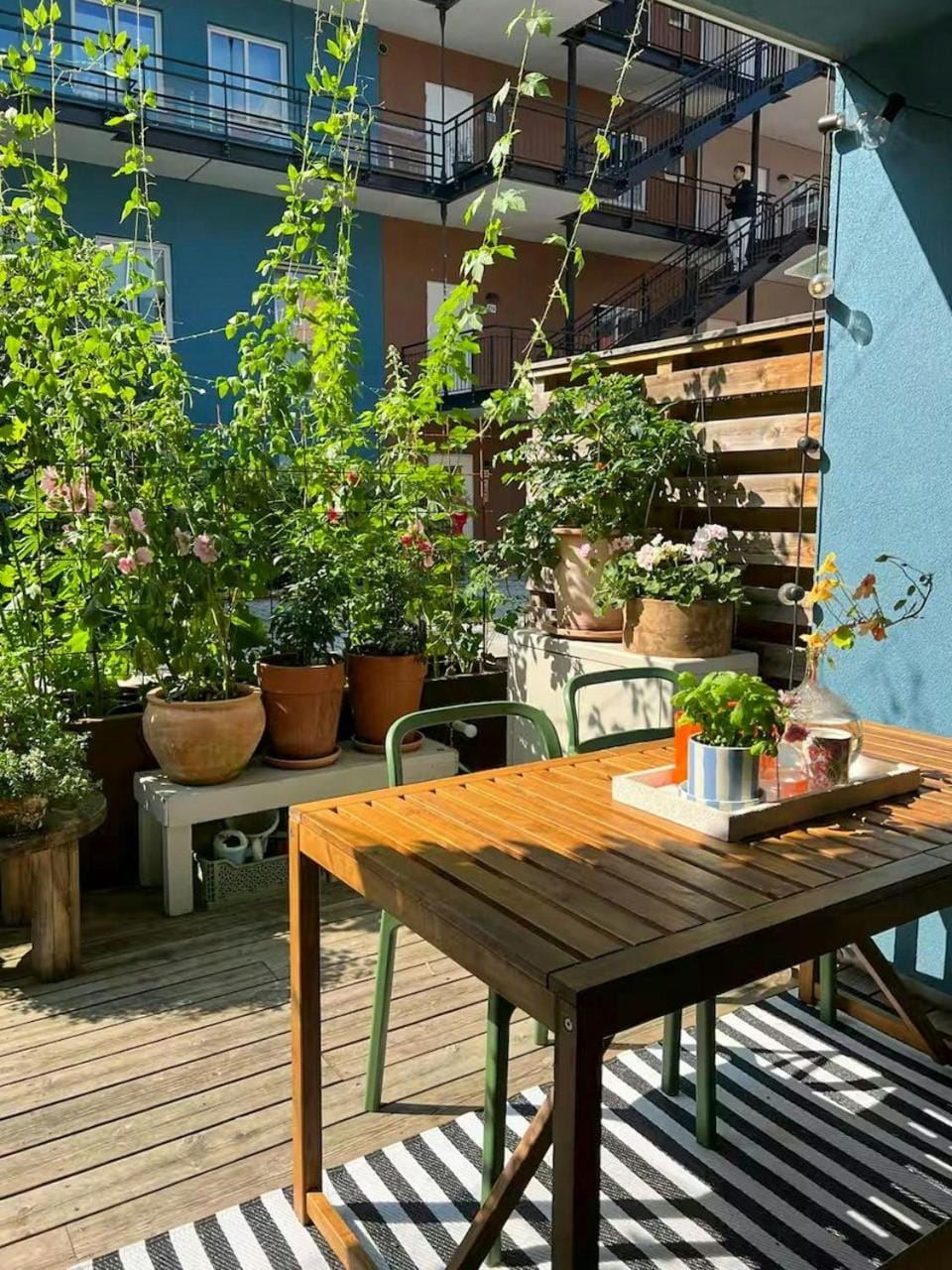 Apartment with courtyard terrace in Grunerlokka Apartment in Oslo