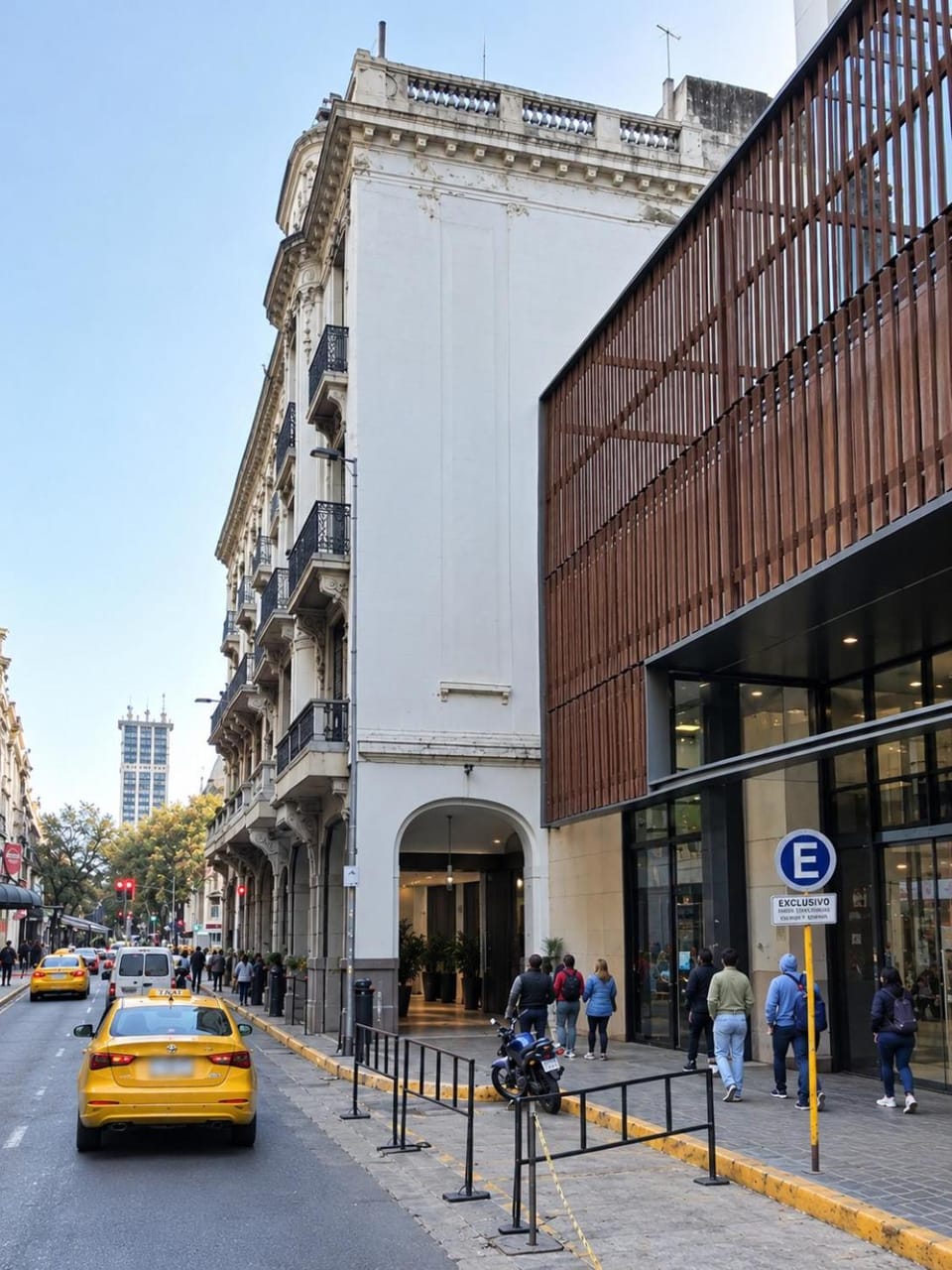 Property building, Day, People, Neighbourhood, City view, Street view, Location, group of guests, Parking