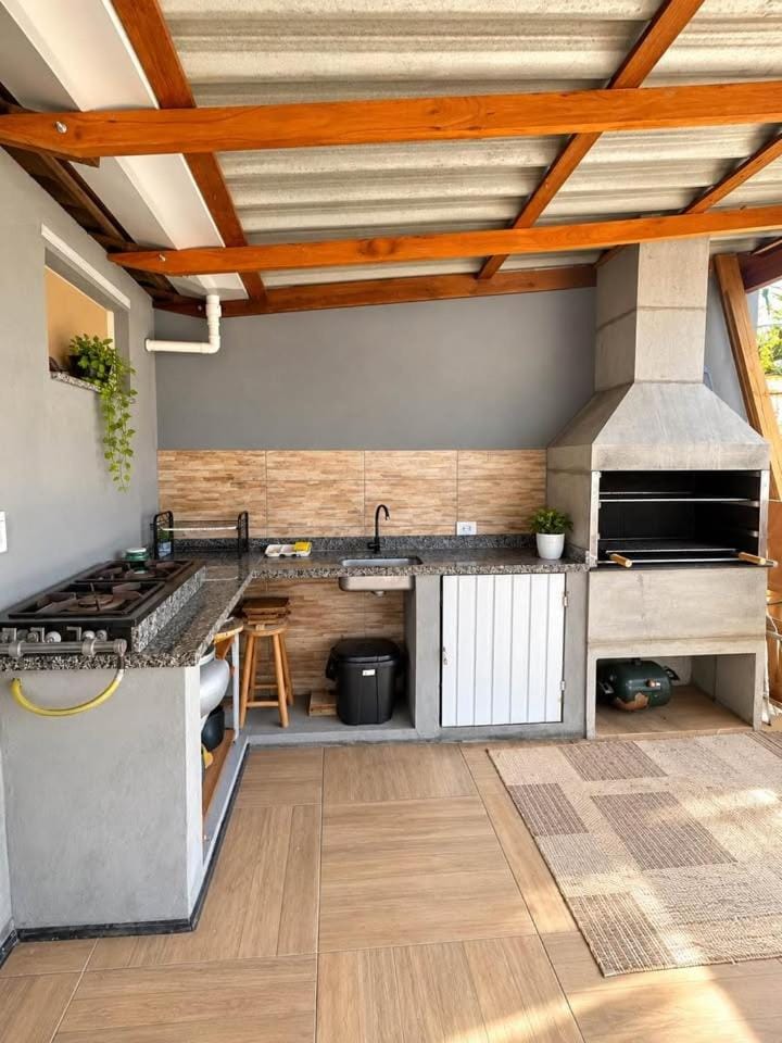 BBQ facilities, stove