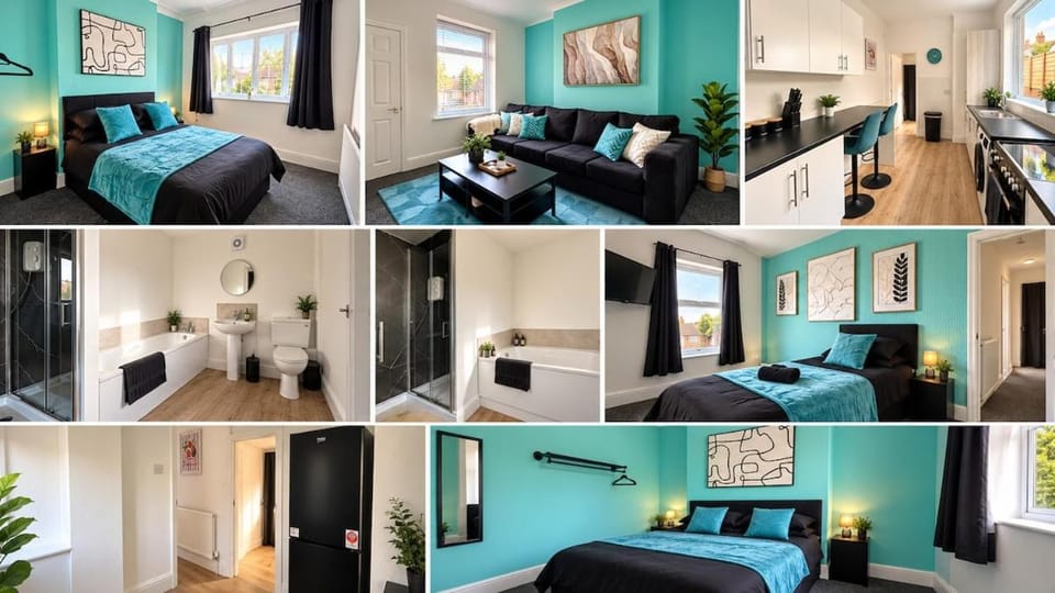 Long & short stays welcome - TV's in all rooms! Apartment in Cleethorpes