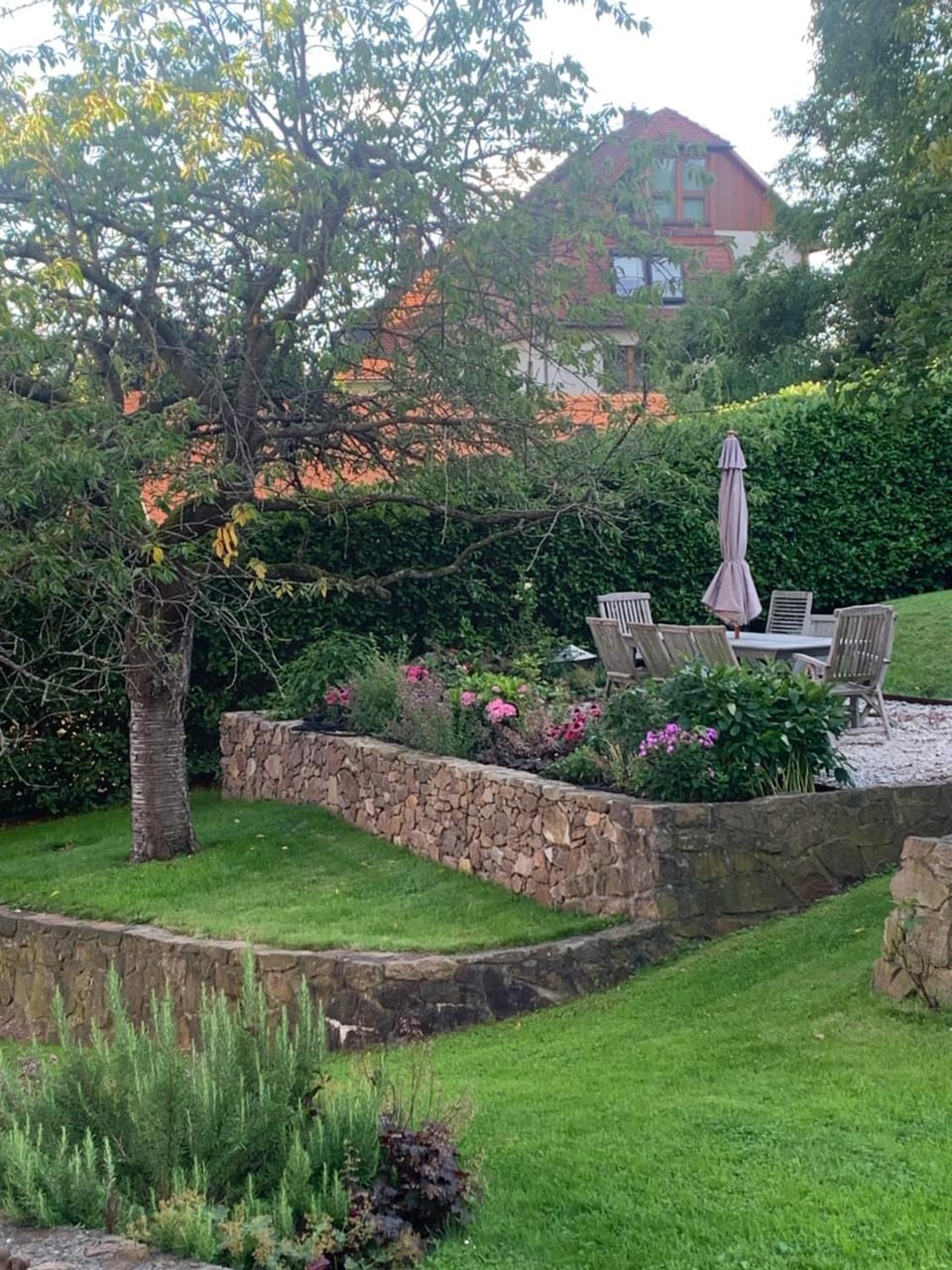 Property building, Garden