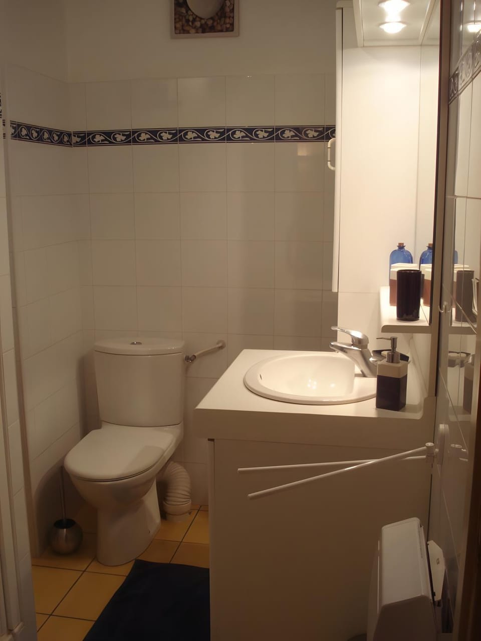 Bathroom, Living room