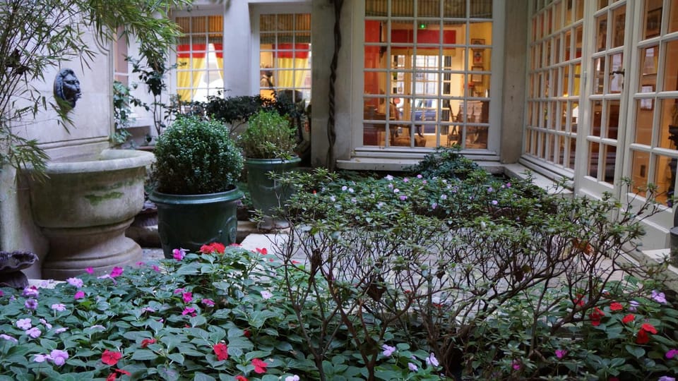 Patio, Lobby or reception