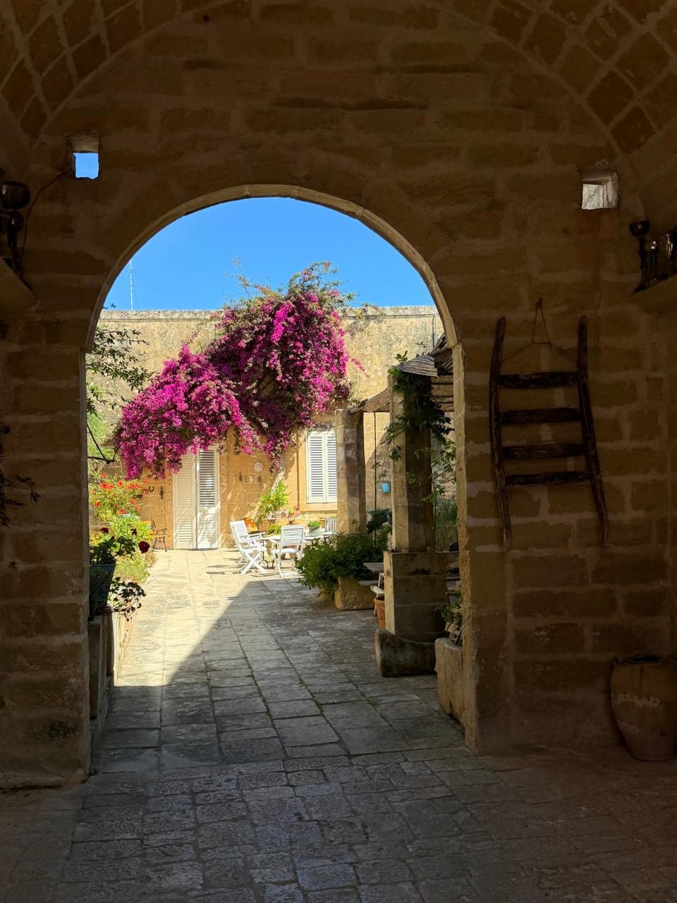 Inner courtyard view