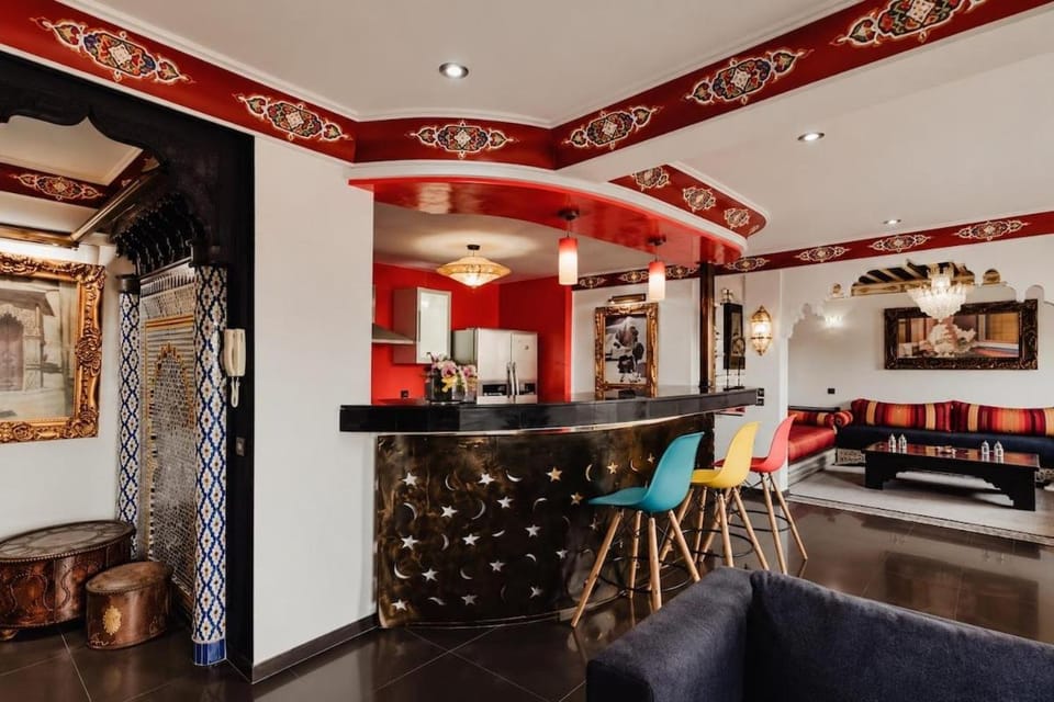 Moroccan Charm Near Guéliz & Medina Apartment in Marrakesh