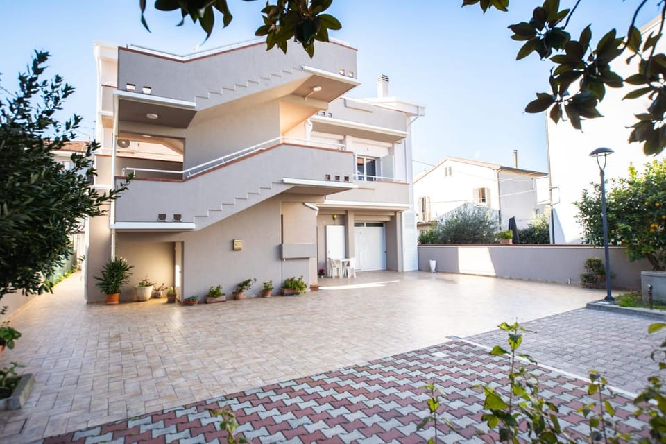 Property building, Day, View (from property/room), Balcony/Terrace, Parking