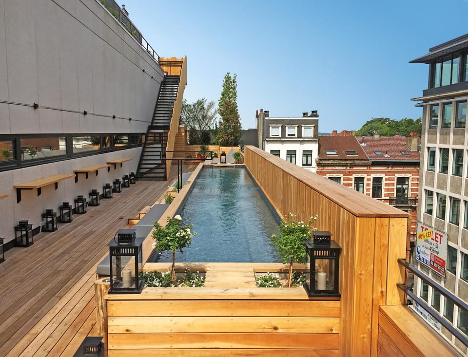 View (from property/room), Balcony/Terrace, Swimming pool