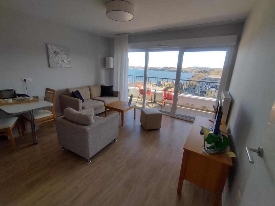Balcony/Terrace, Living room, Sea view