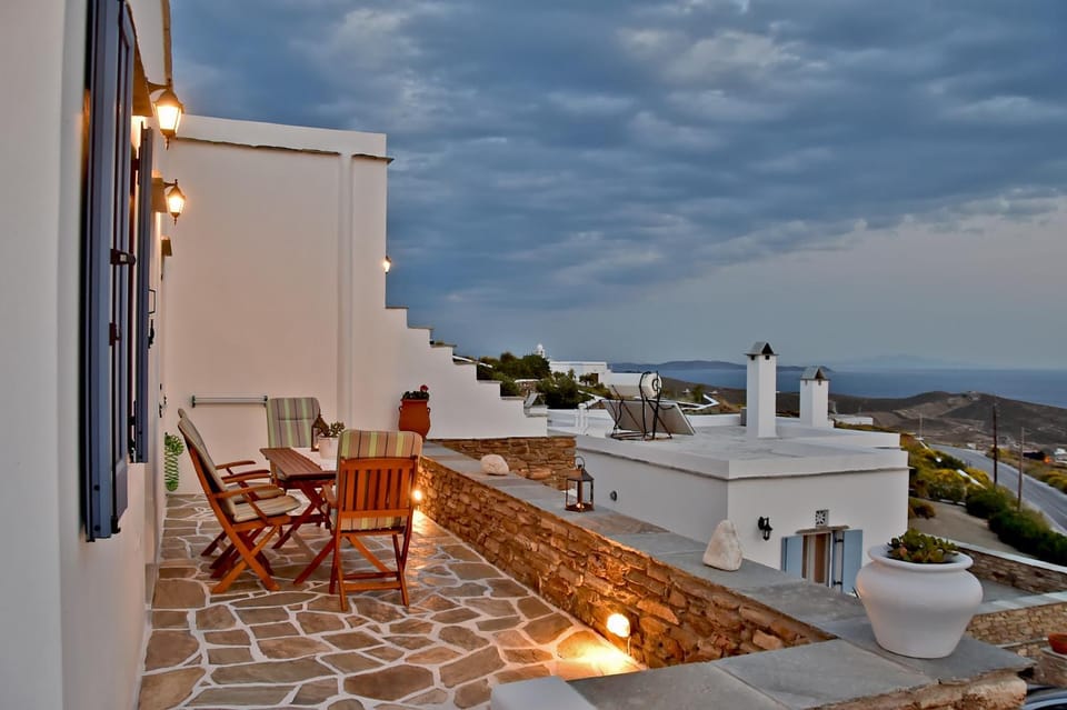 Summer, Balcony/Terrace, On site, City view, Mountain view, Sea view, Street view, Sunset
