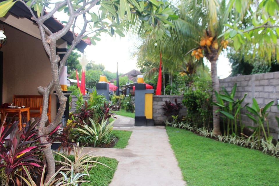Property building, Garden view