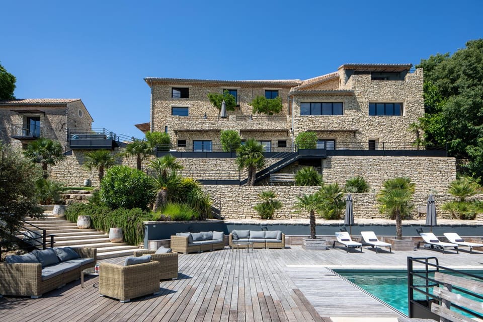 Property building, Patio, Pool view, Swimming pool, Swimming pool