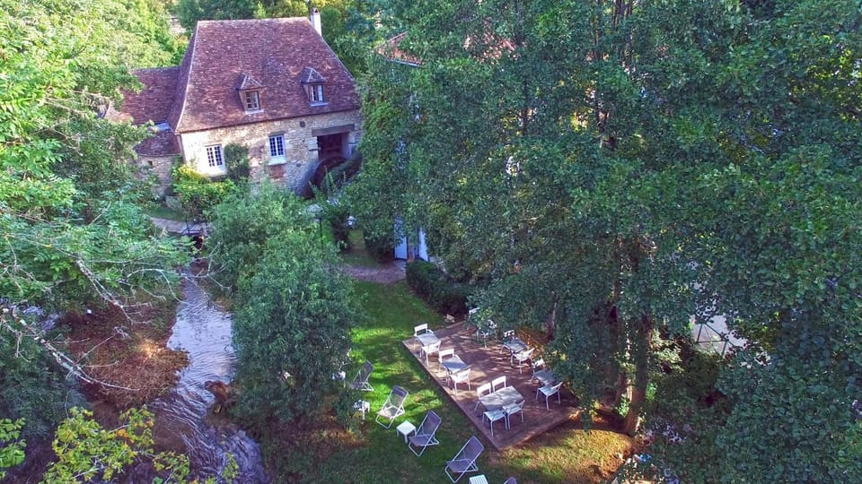 Patio, Bird's eye view, Garden, Garden view, Garden view, River view, River view