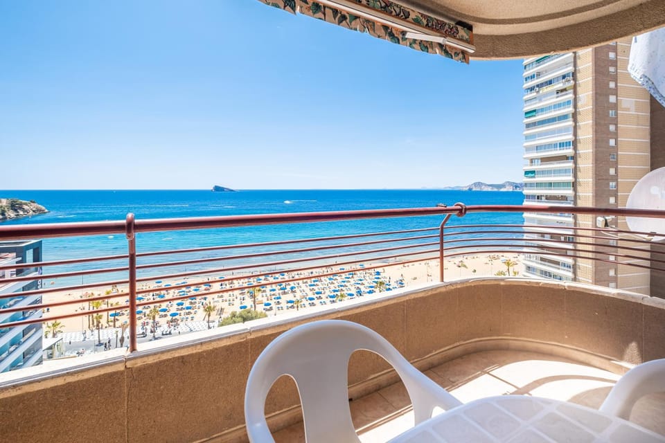 Day, Natural landscape, View (from property/room), Balcony/Terrace, Living room, Sea view