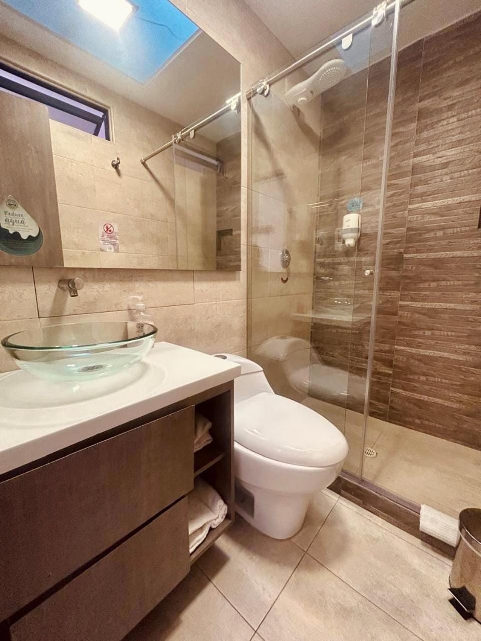 Shower, Toilet, Bathroom, towels