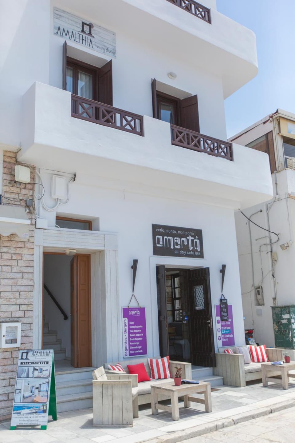 Amalthia Luxury Studios Apartment in Naxos