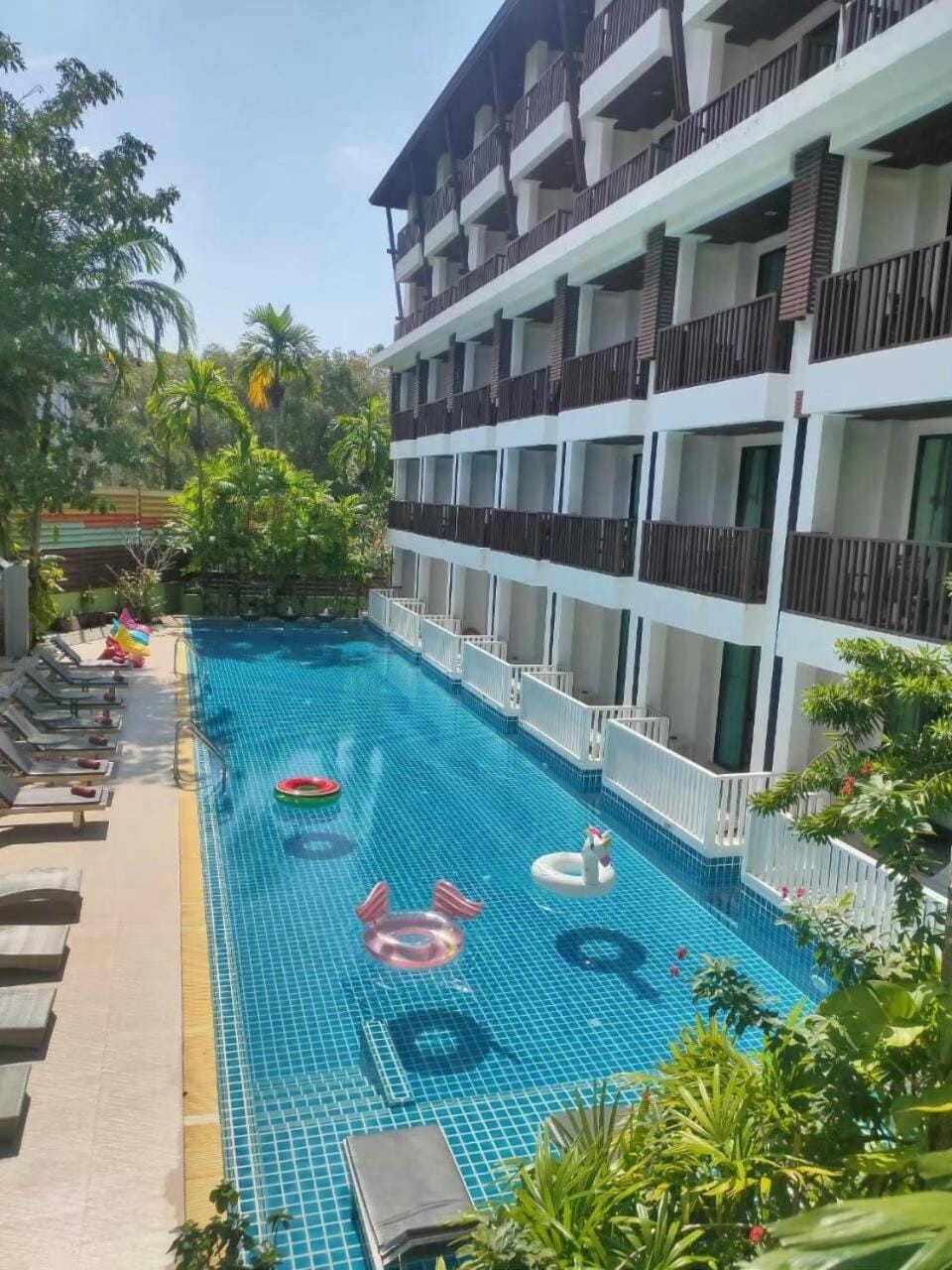 Pool view, Swimming pool