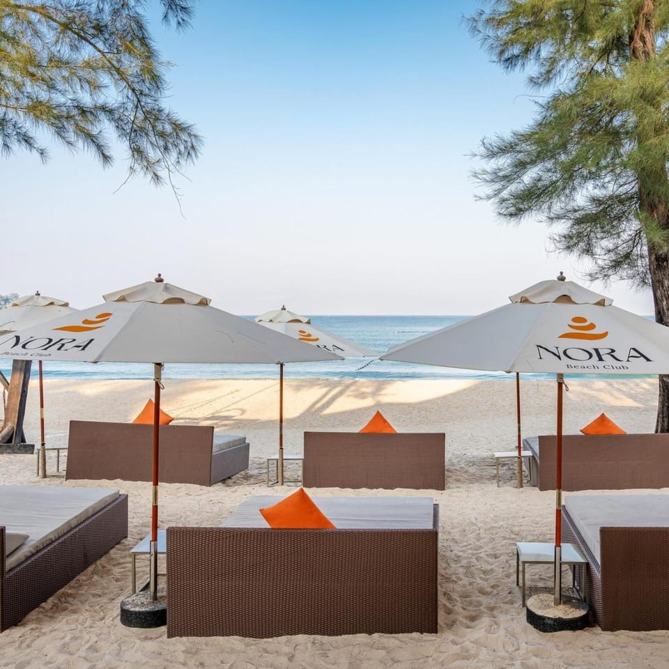 Restaurant/places to eat, Natural landscape, Beach, sunbed